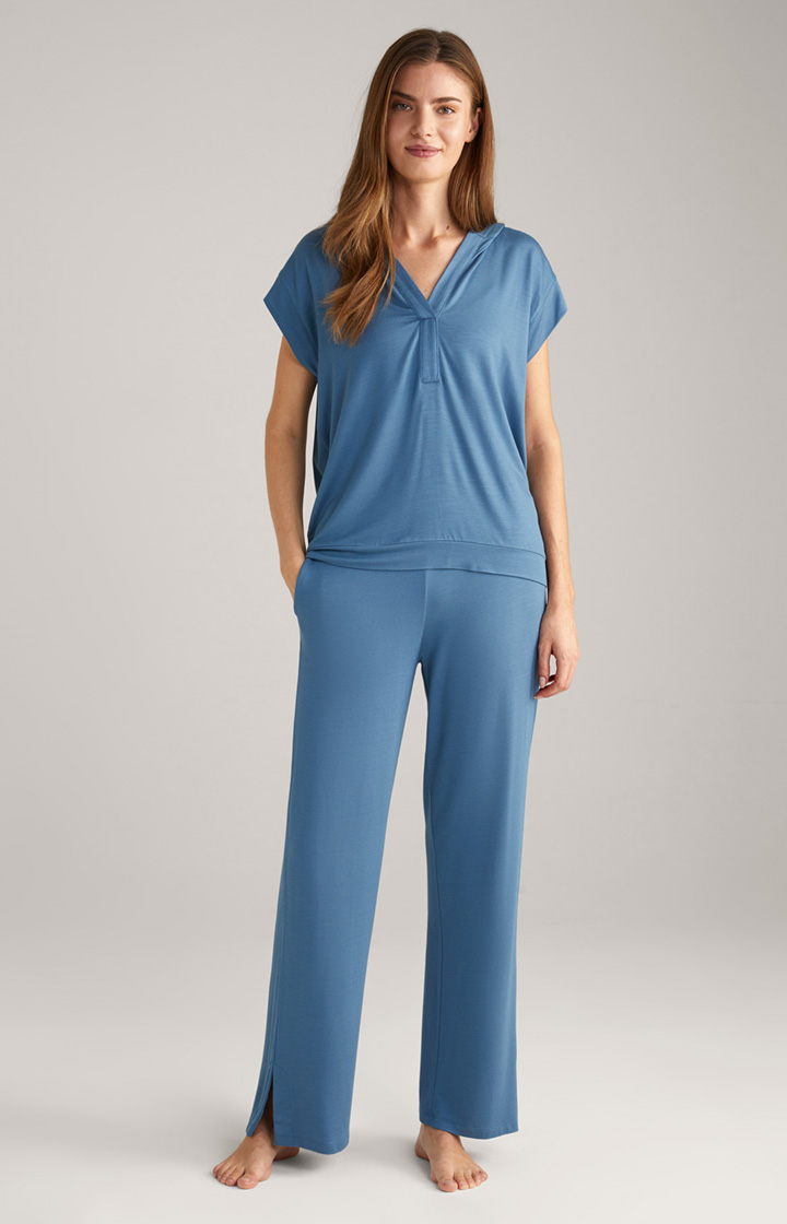 Loungewear Hose in Ocean Blue