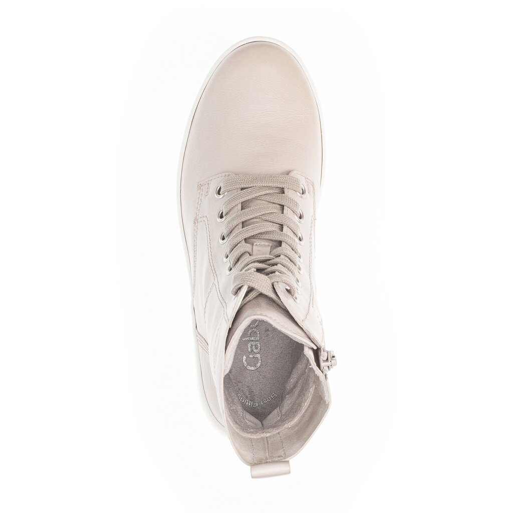 Gabor fashion Schnürstiefelette beige