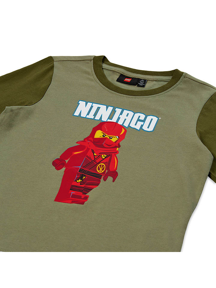 LEGO Longsleeve in Khaki/ Rot günstig kaufen