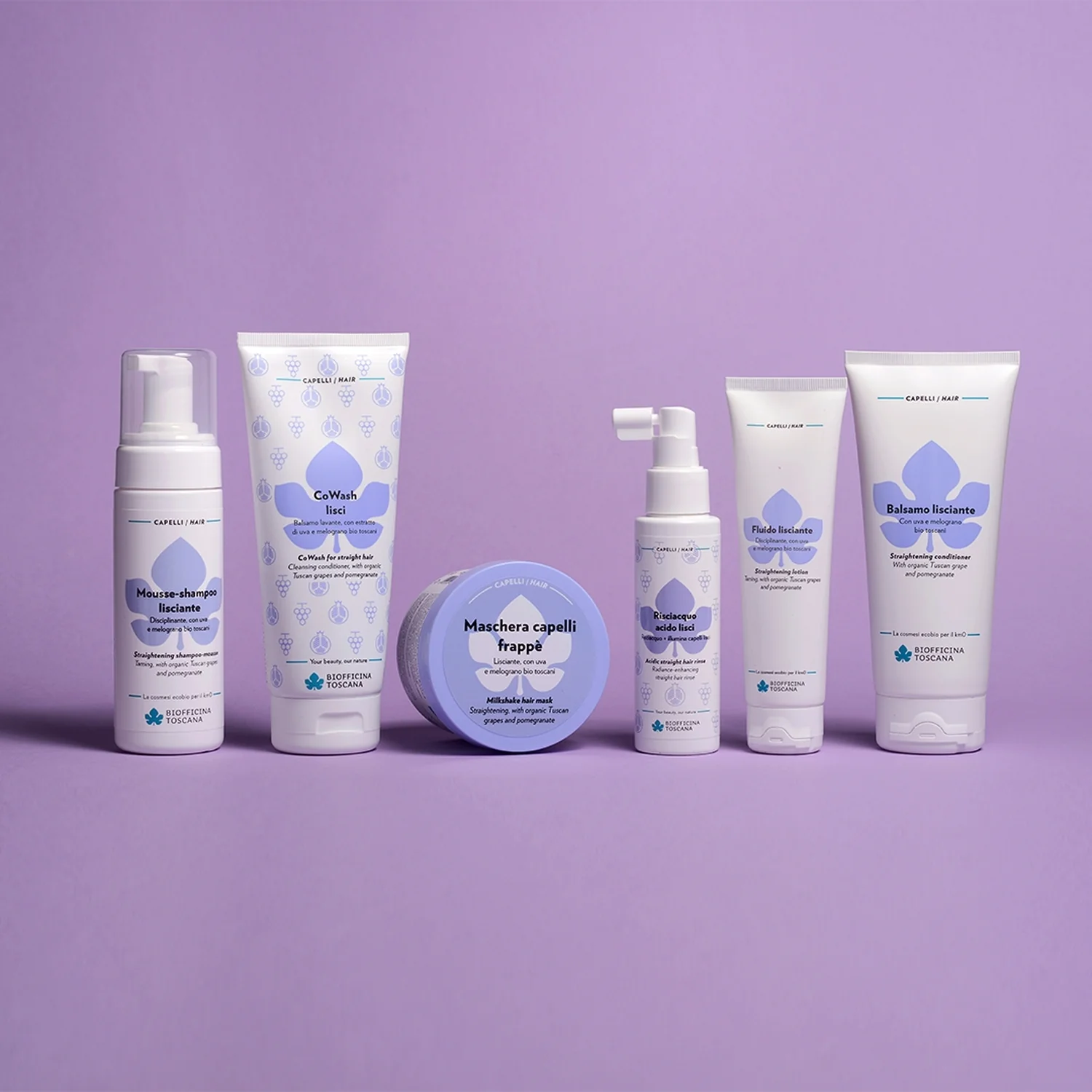 Acondicionador Smooth Line para un cabello suave - Laca para el cabello