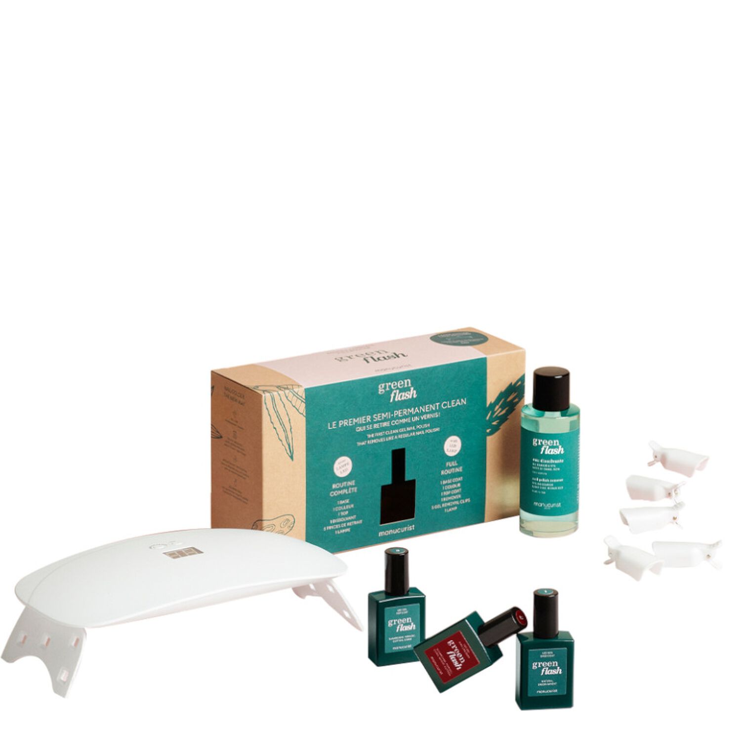 Manucurist Green Flash Coffret Dark Pansy