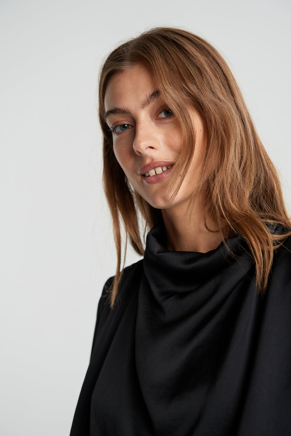 Linn drapy blouse