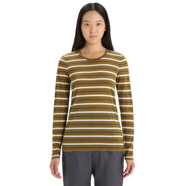 W WAVE LS TEE STRIPE Damen - Langarmshirt