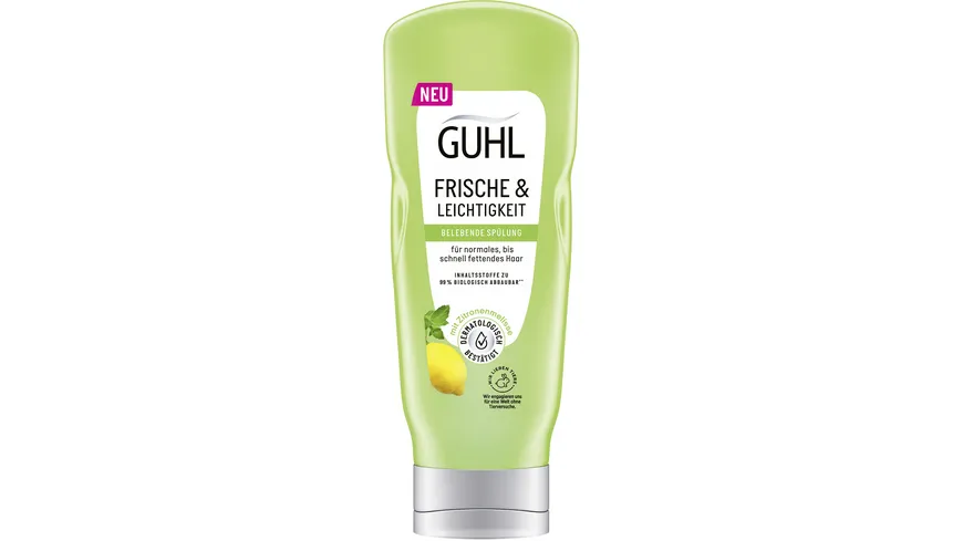 GUHL FRISCHE & LEICHTIGKEIT Belebende Spülung für normales 200 ml
