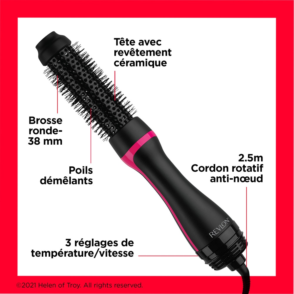 revlon accessories ONE-STEP BROSSE SECHANTE ET COIFFANTE  RONDE Sèche Cheveux / volumisant