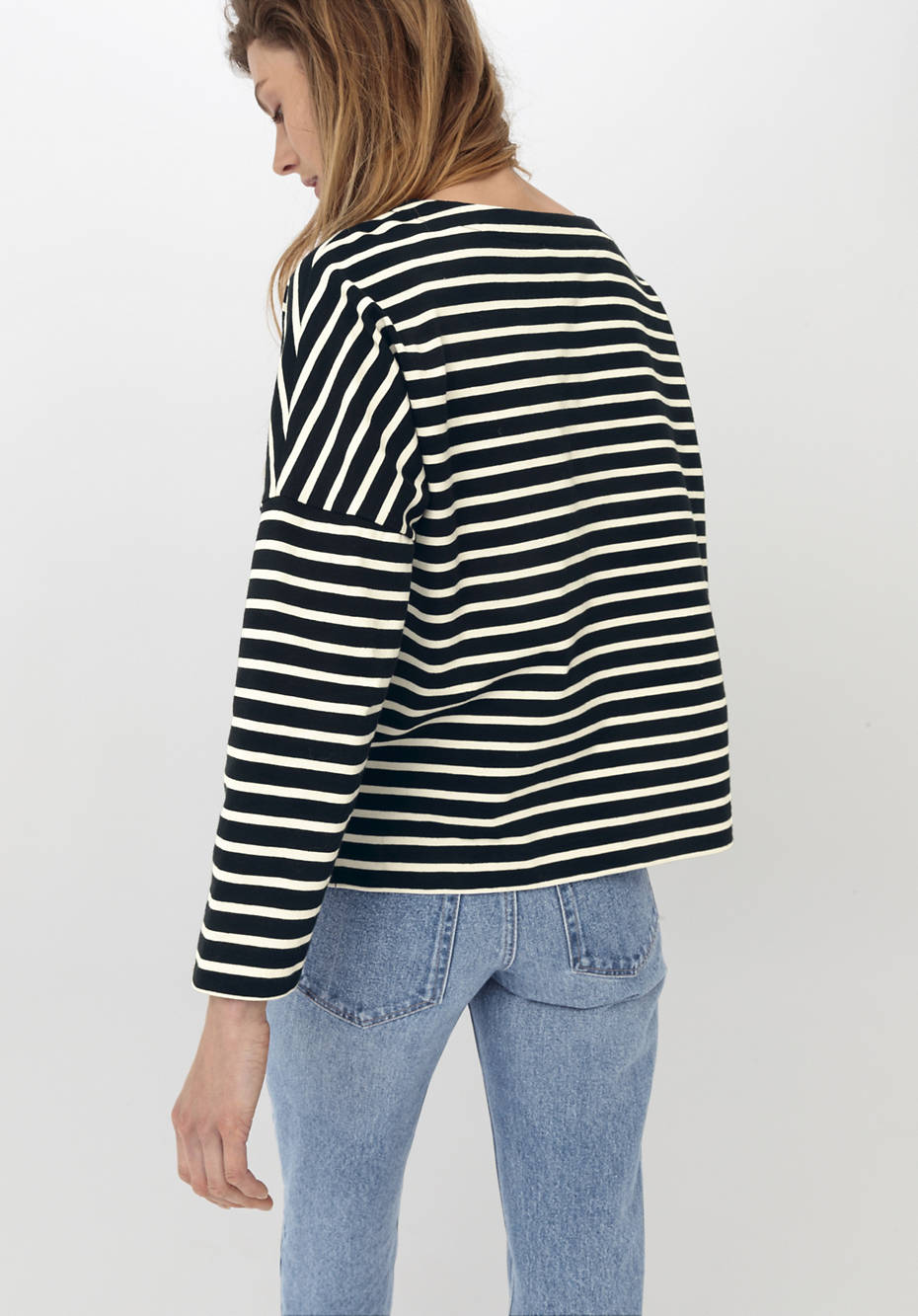 Ringel-Shirt aus reiner Bio-Baumwolle