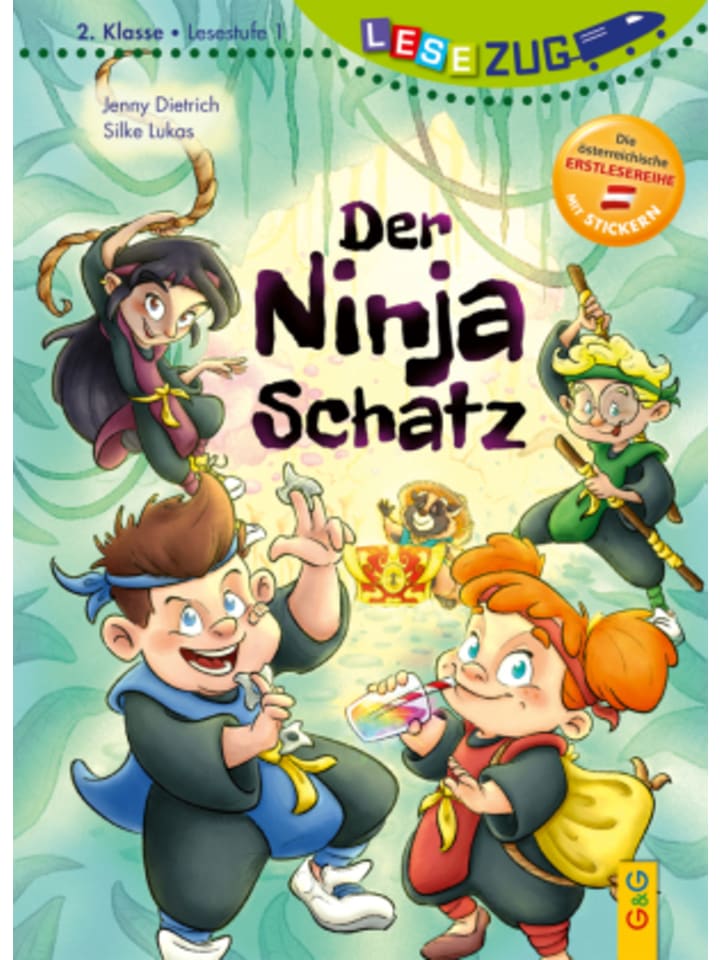 G & G Verlagsgesellschaft Buch - LESEZUG/2. Klasse - Lesestufe 1: Der Ninja-Schatz günstig kaufen onesize