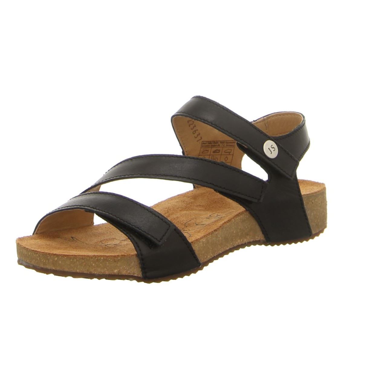 JOSEF SEIBEL Riemchen Sandalen schwarz
