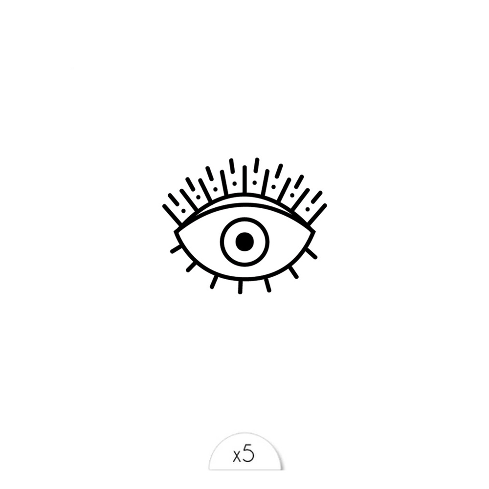 Sioou Œil Tatouage éphémère