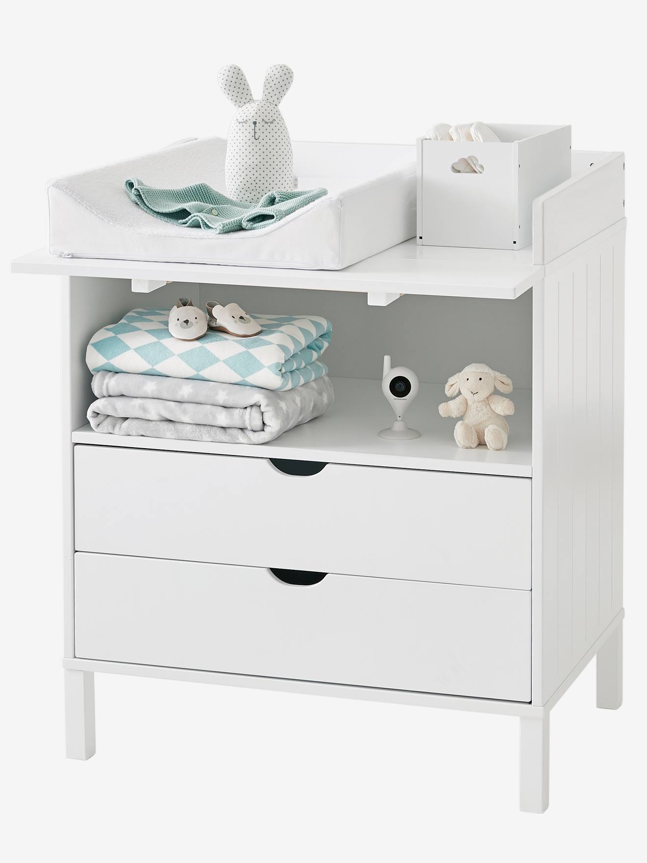 Vertbaudet Baby Wickelkommode HOLIDAYS - grau