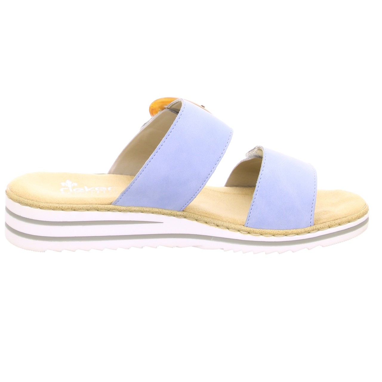 RIEKER Klassische Sandalen blau dollaro
