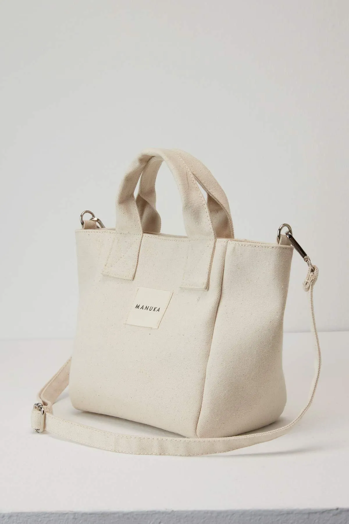 Manuka  Mini-Canvas-Tasche Natur