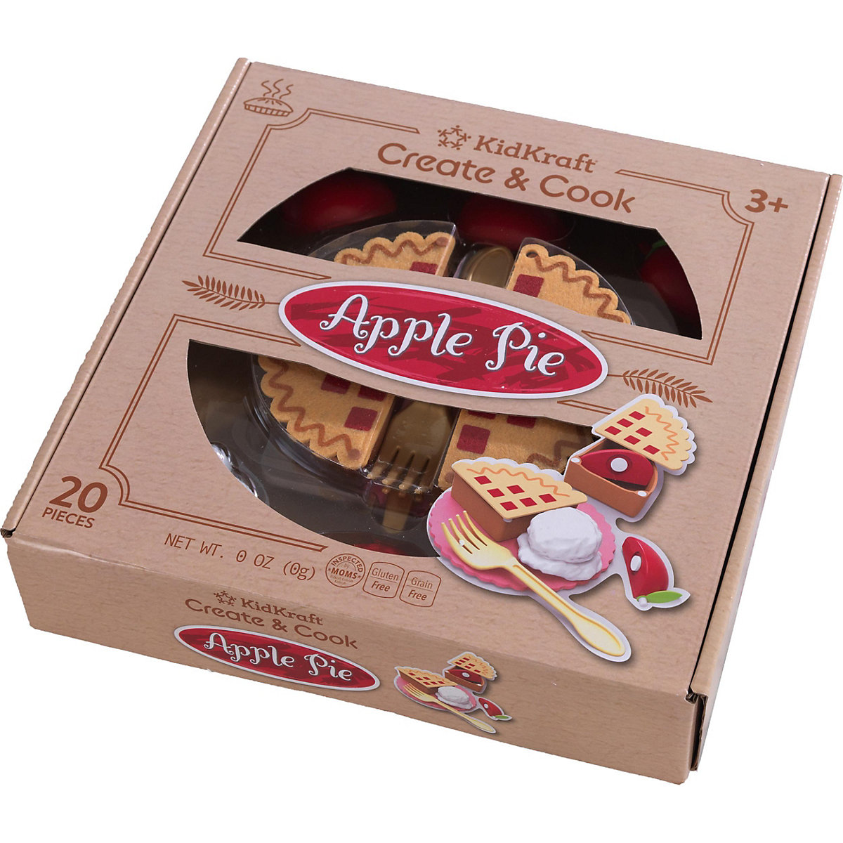 Create & Cook™: Apfelkuchen - Spielzeuglebensmittelset, Zubehör für Spielküchen