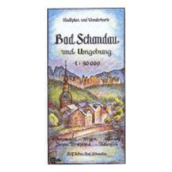 Bad Schandau und Umgebung 1 : 10 000 - Wanderkarte