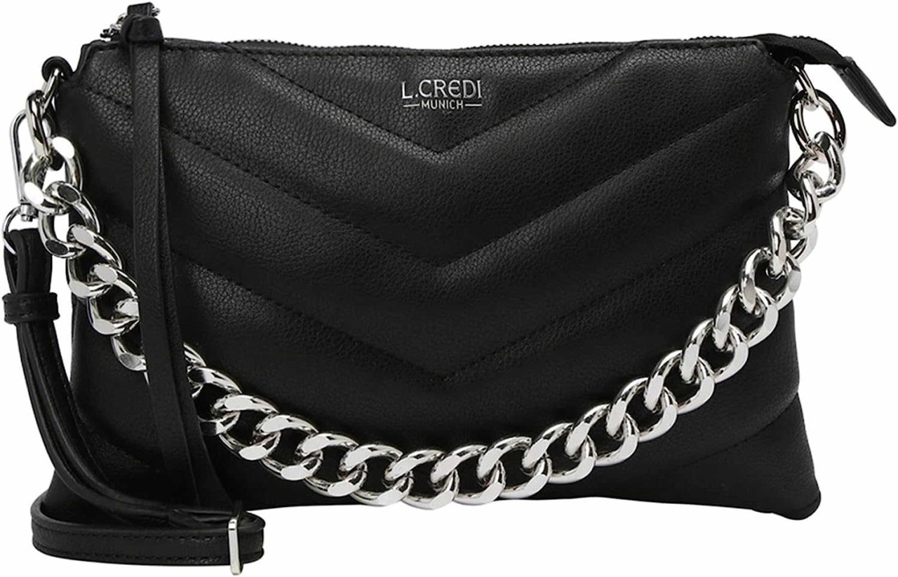 L. CREDI Handtaschen schwarz