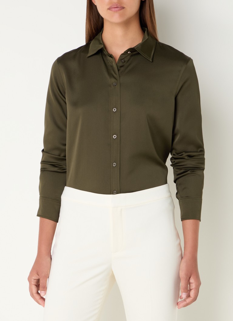 Ralph Lauren satin blouse