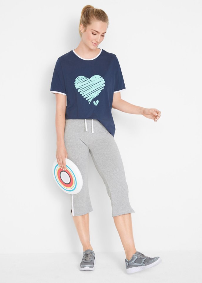 Sport Capri-Hose, Skinny (2er Pack)