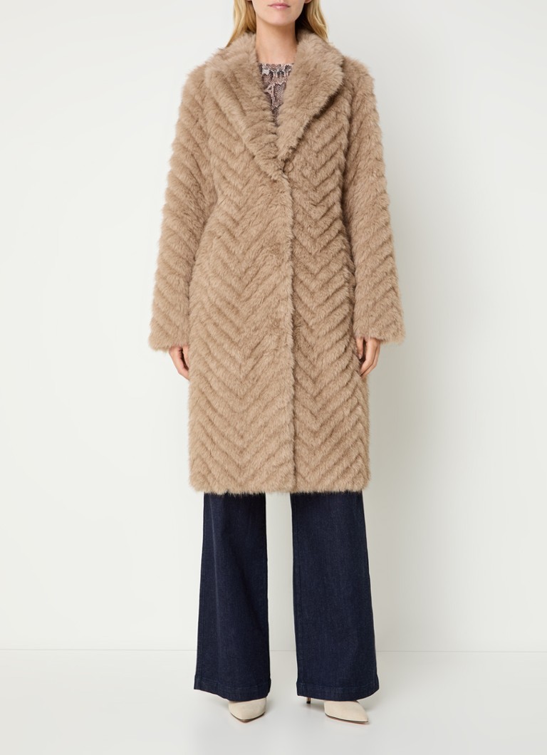 Beaumont Beau reversible faux fur coat