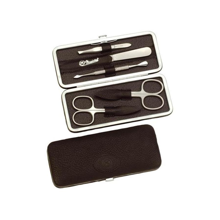 Manicure-Etui, Amalfi-Vollrindleder, 146 x 62 mm