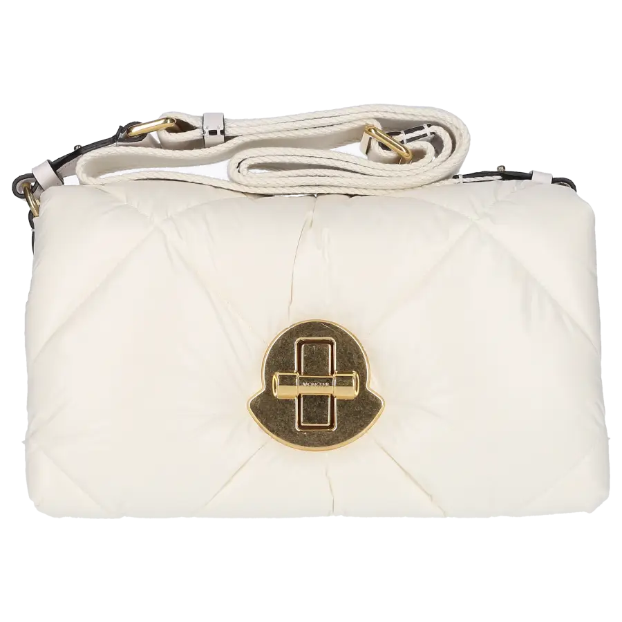 Moncler - Handtasche PUF CROSSBODY Nylon - weiß