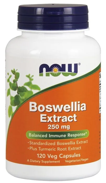 Now Foods Εκχύλισμα Boswellia Plus Εκχύλισμα Ρίζας Κουρκουμά 250 mg, Συμπλήρωμα Διατροφής για την Ενίσχυση του Ανοσοποιητικού Συστήματος, Κάψουλες