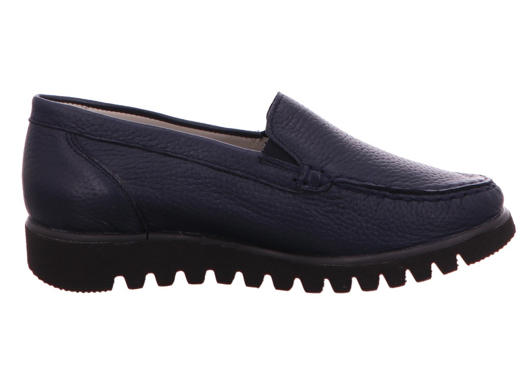 WALDLÄUFER Sportliche Slipper blau K-Ida