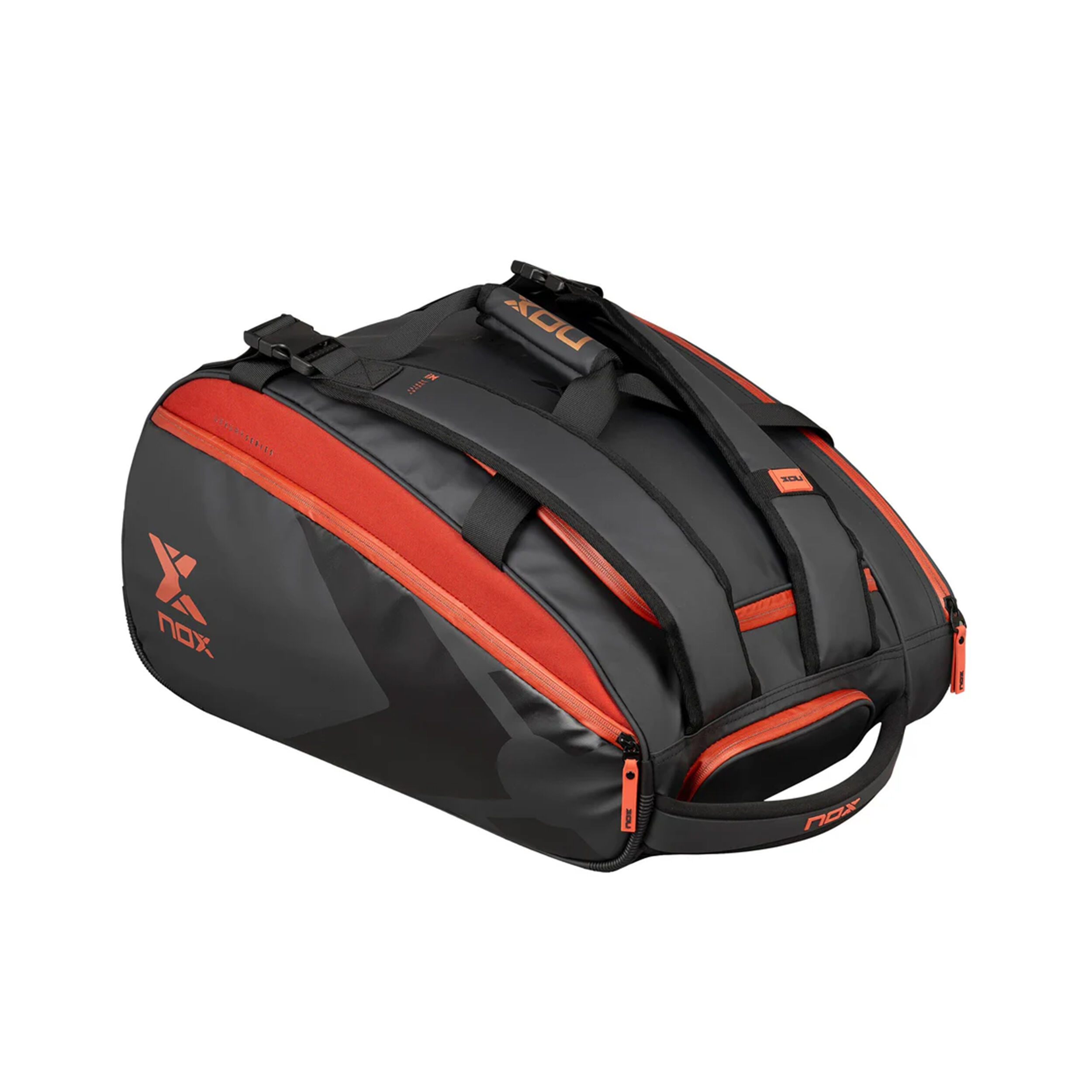 Open Series Padelschlägertasche - Schwarz, Orange