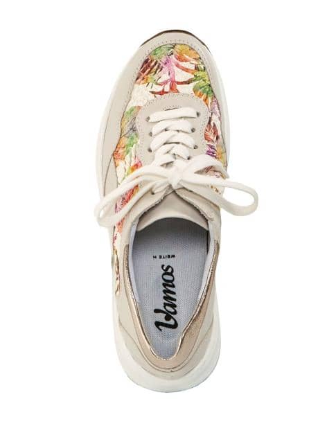 Schnürschuh mit wunderschönem Print