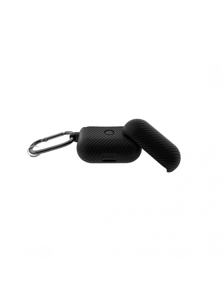 COFI 1453 Kopfhörerhülle Carbon Etui komaptibel mit AirPods in Rot günstig kaufen onesize