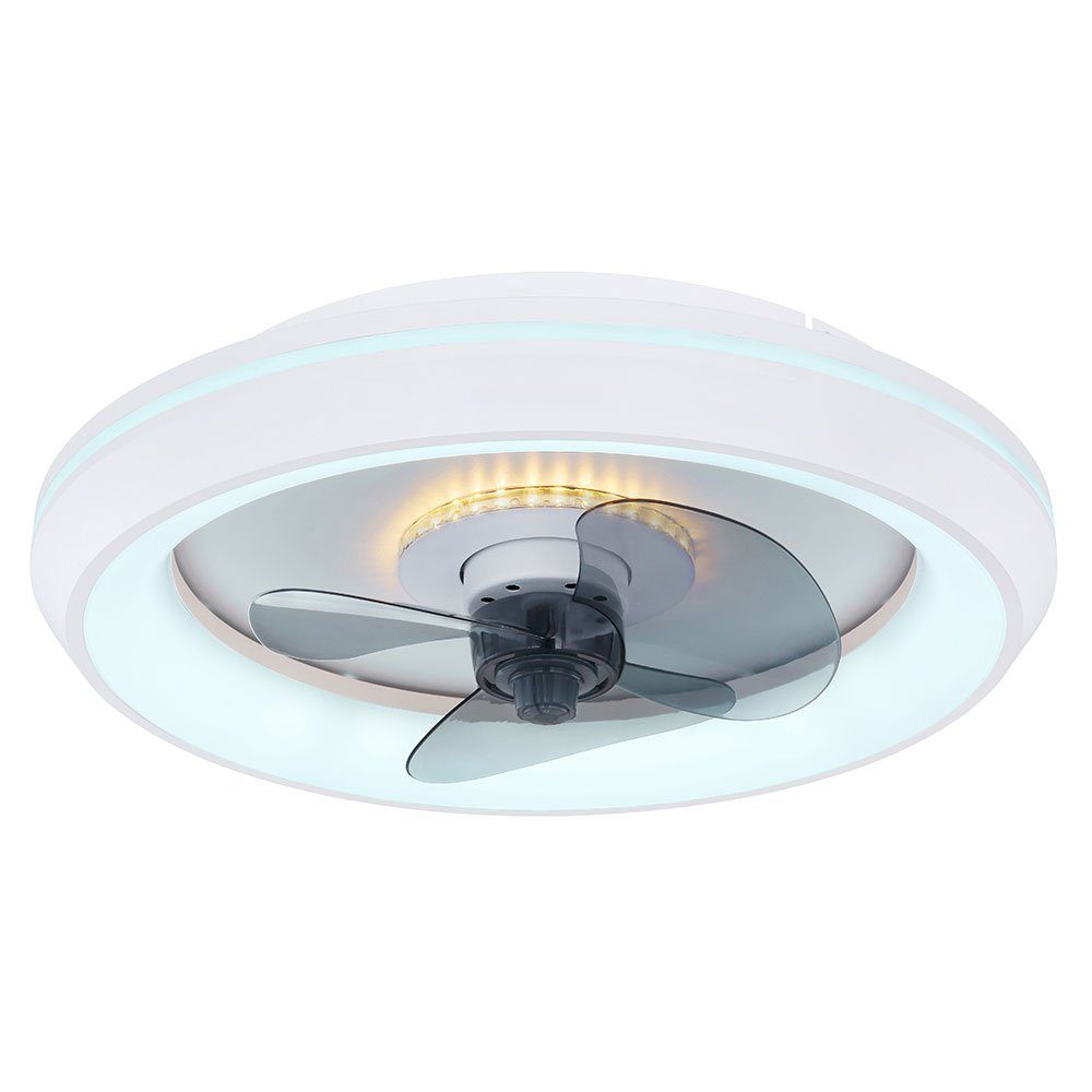 etc-shop Deckenventilator, Deckenventilator mit Licht Lampen mit Ventilator