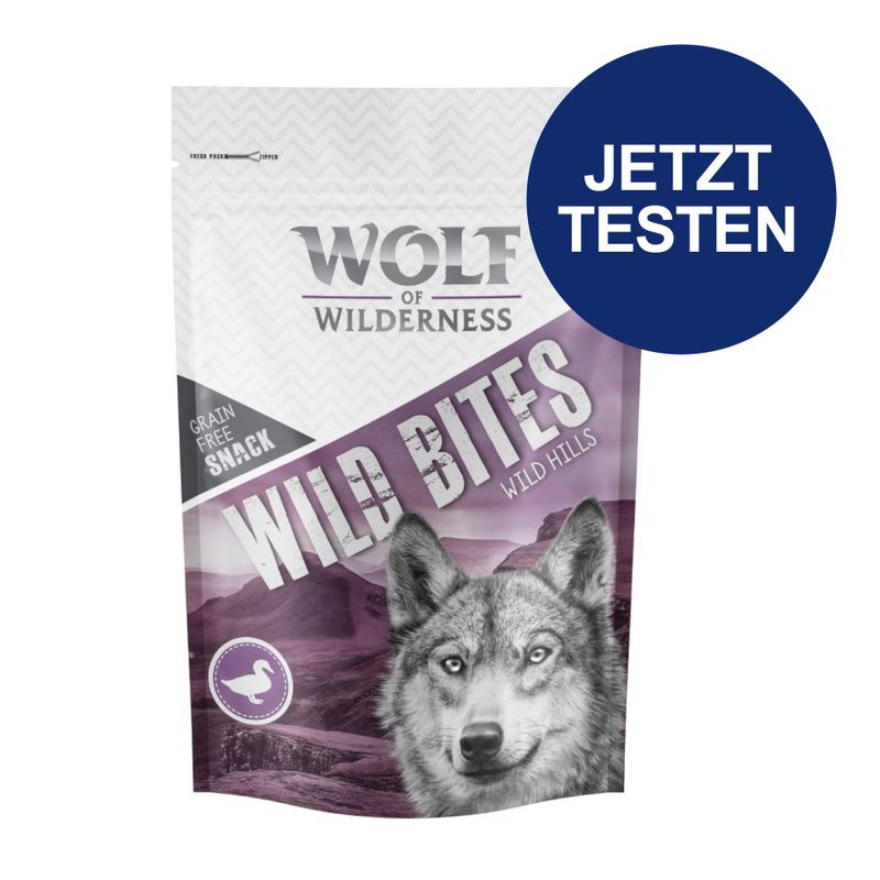 Probierpaket Wolf of Wilderness Snack - Wild Bites