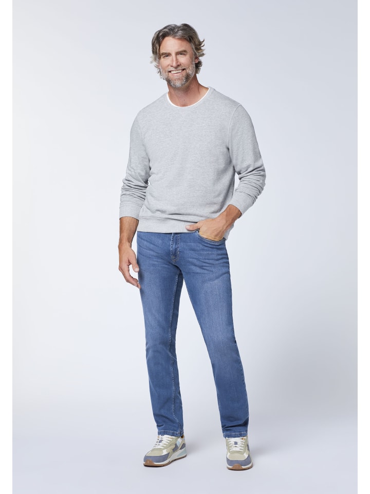 Oklahoma Jeans Jeans in Blau günstig kaufen