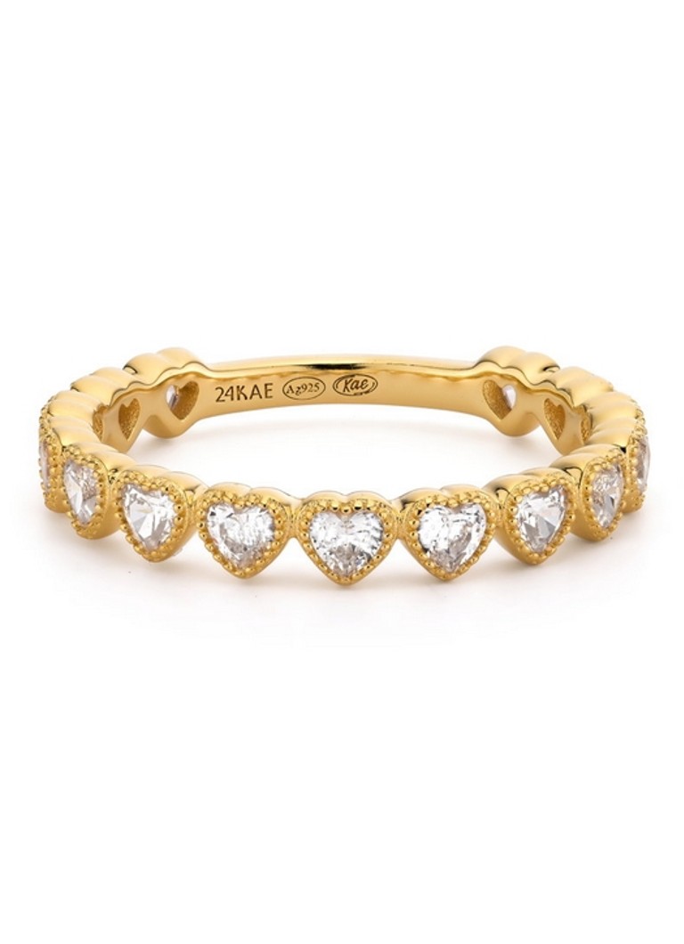 Anello speciale per la festa della mamma 24Kae, placcato oro 12492Y