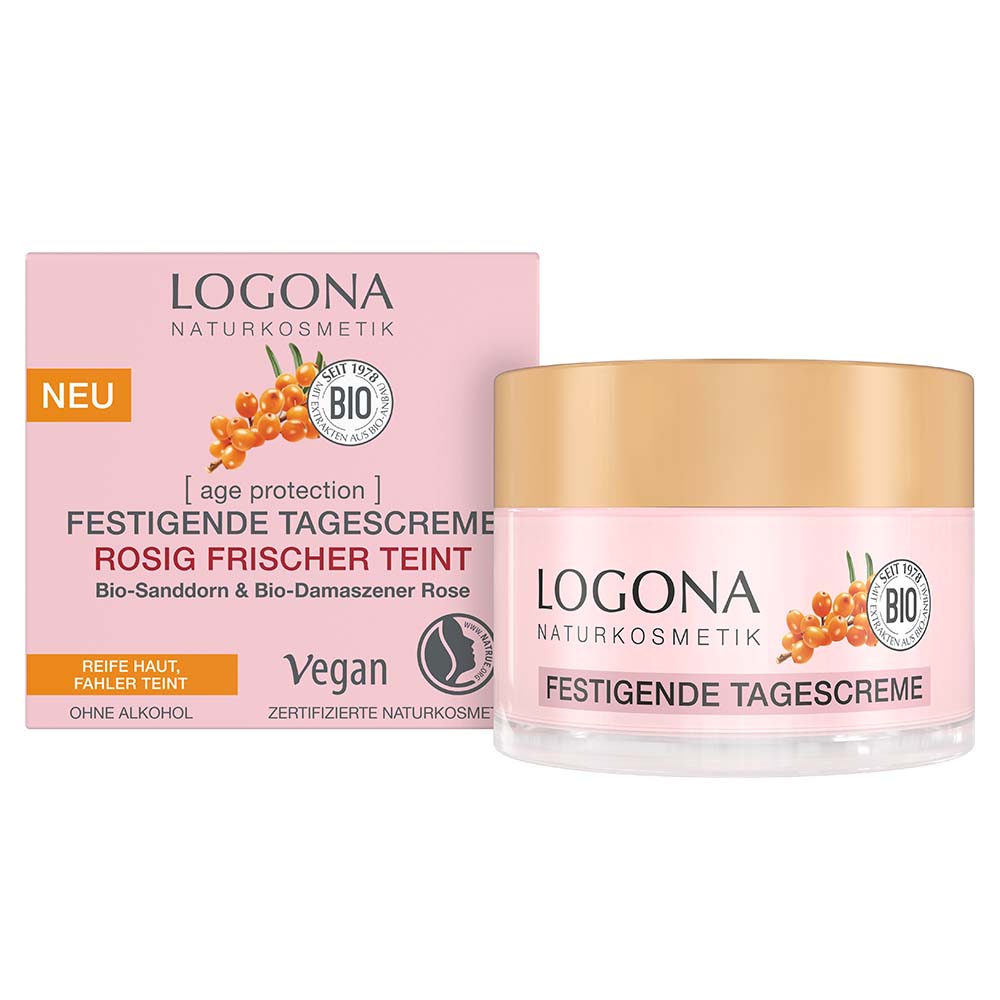 LOGONA Age Protection Tagescreme Rosiger Teint 50 ml