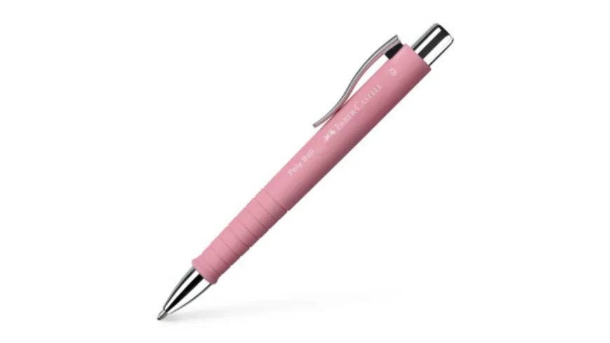 FABER-CASTELL Kugelschreiber Poly Ball XB rose
