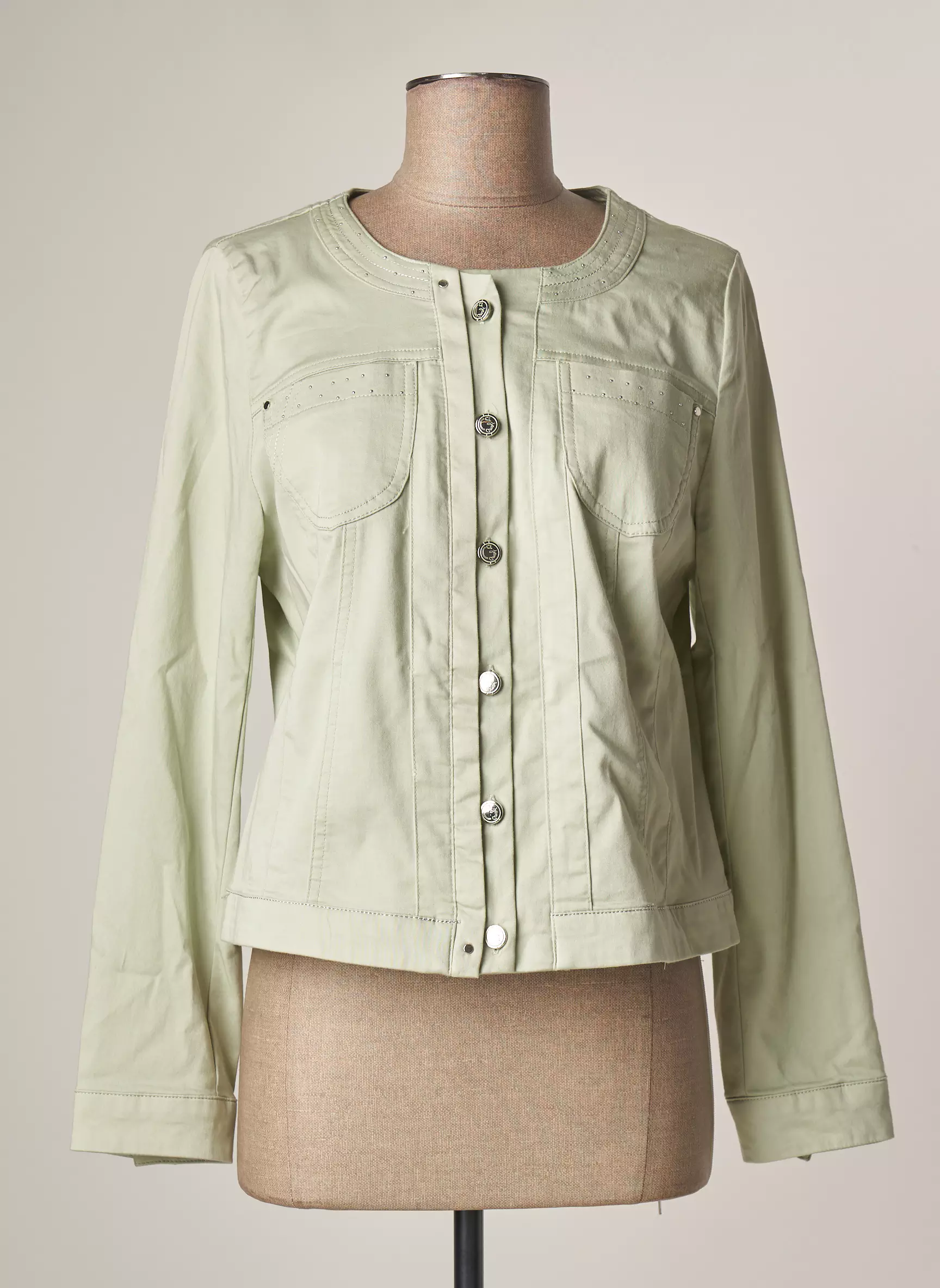 Christine Laure Vestecasual Femme couleur vert