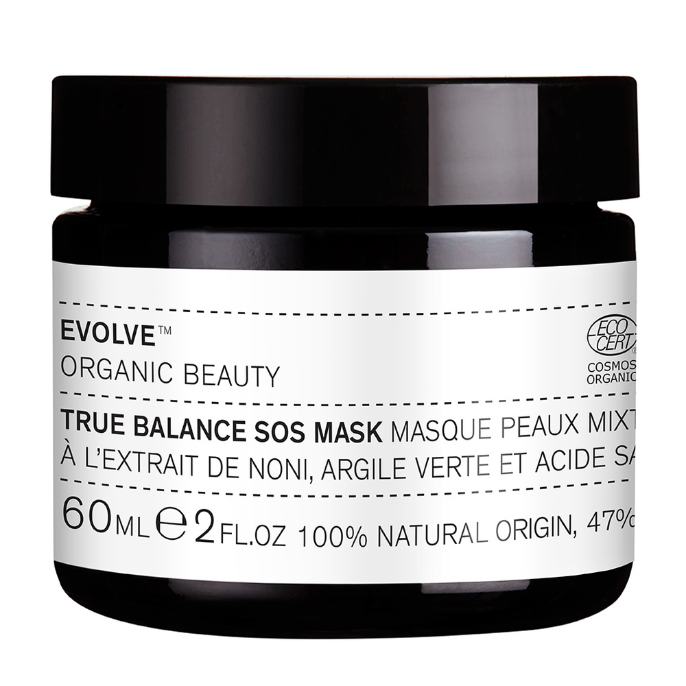 evolve organic beauty True Balance SOS Mask Face care