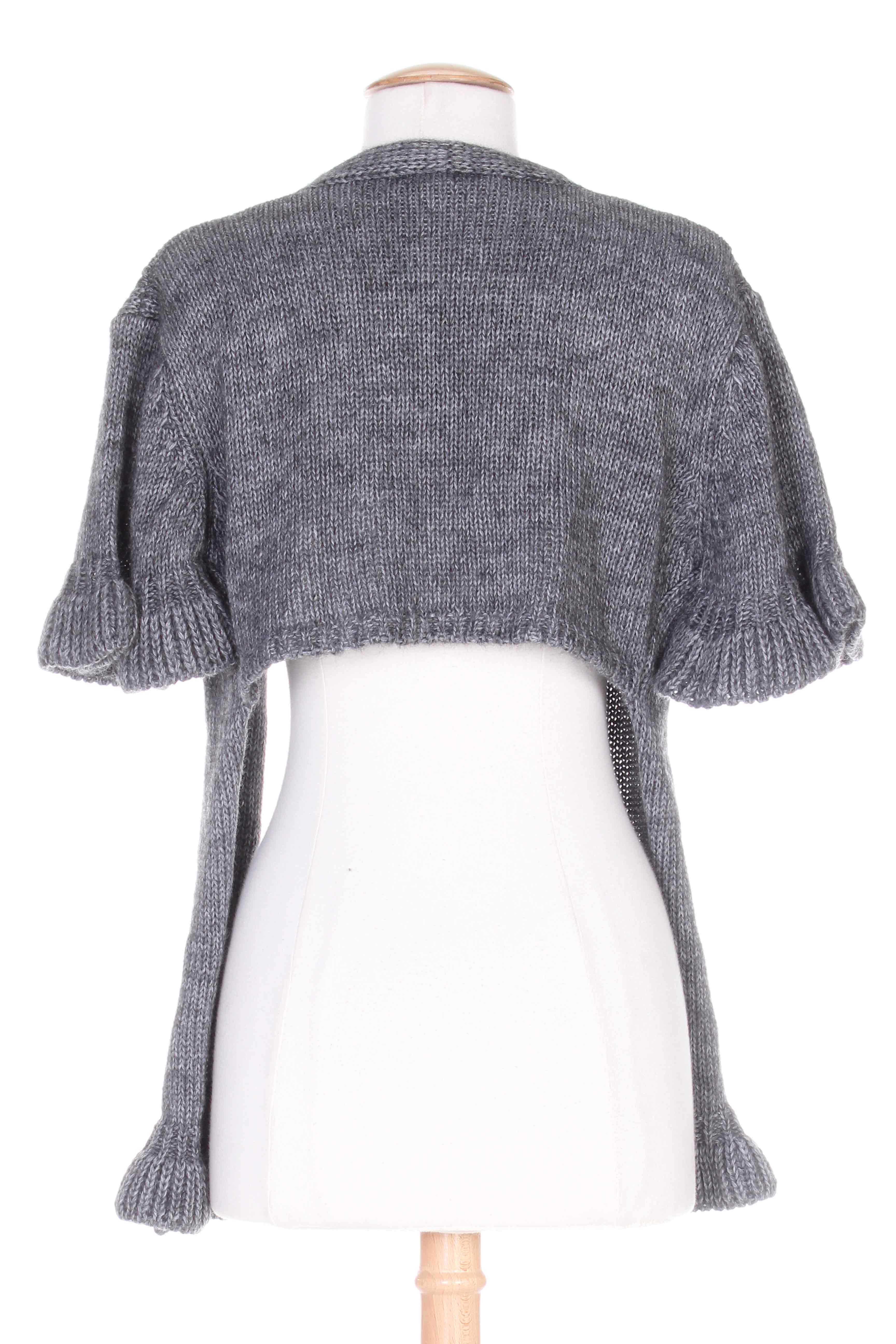 Poussiere D Etole Boleros Femme couleur gris