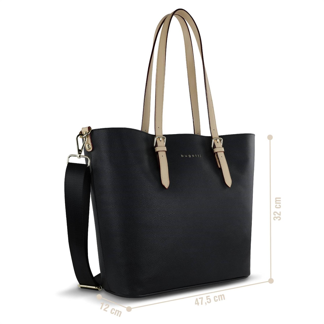 BUGATTI Handtaschen schwarz ELLA Shopper L
