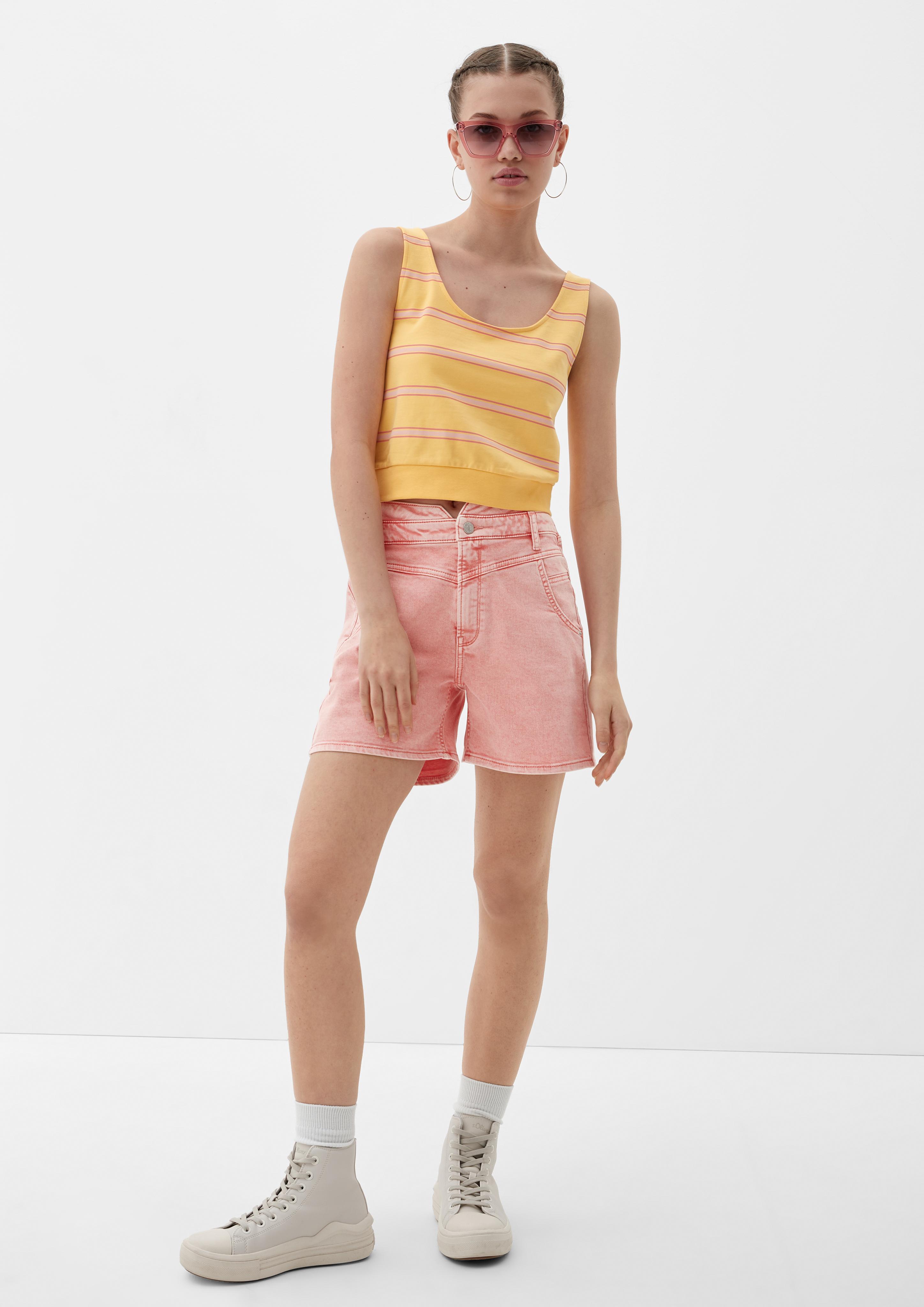 Jeans-Shorts Mom / Relaxed Fit / High Rise / Straight Leg  2131172-4281