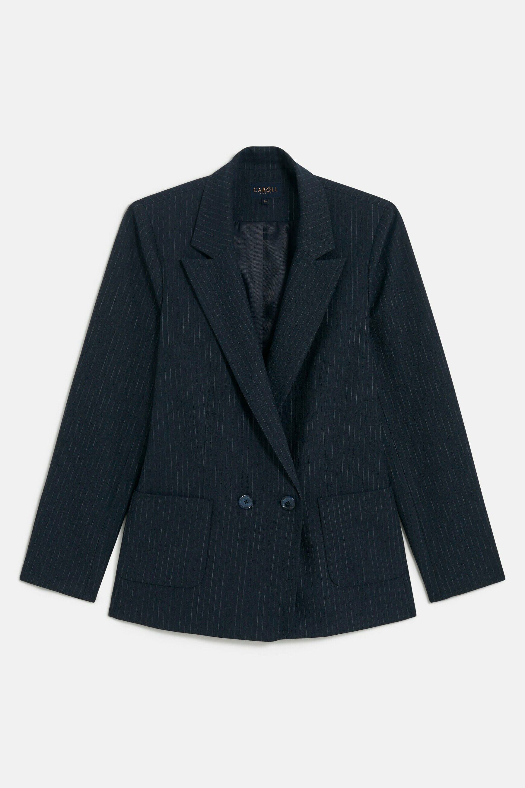 Veste virginie bleu marine femme