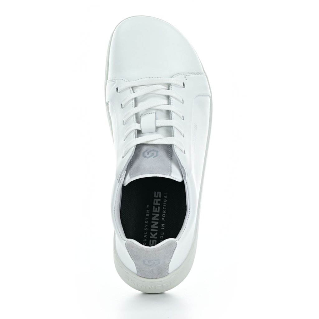 Skinners Moonwalker Leather Ice/White Barfußsneakers