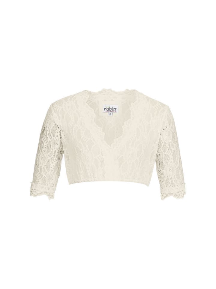 Nübler Dirndlbluse 3/4 Arm Laura in Creme günstig kaufen