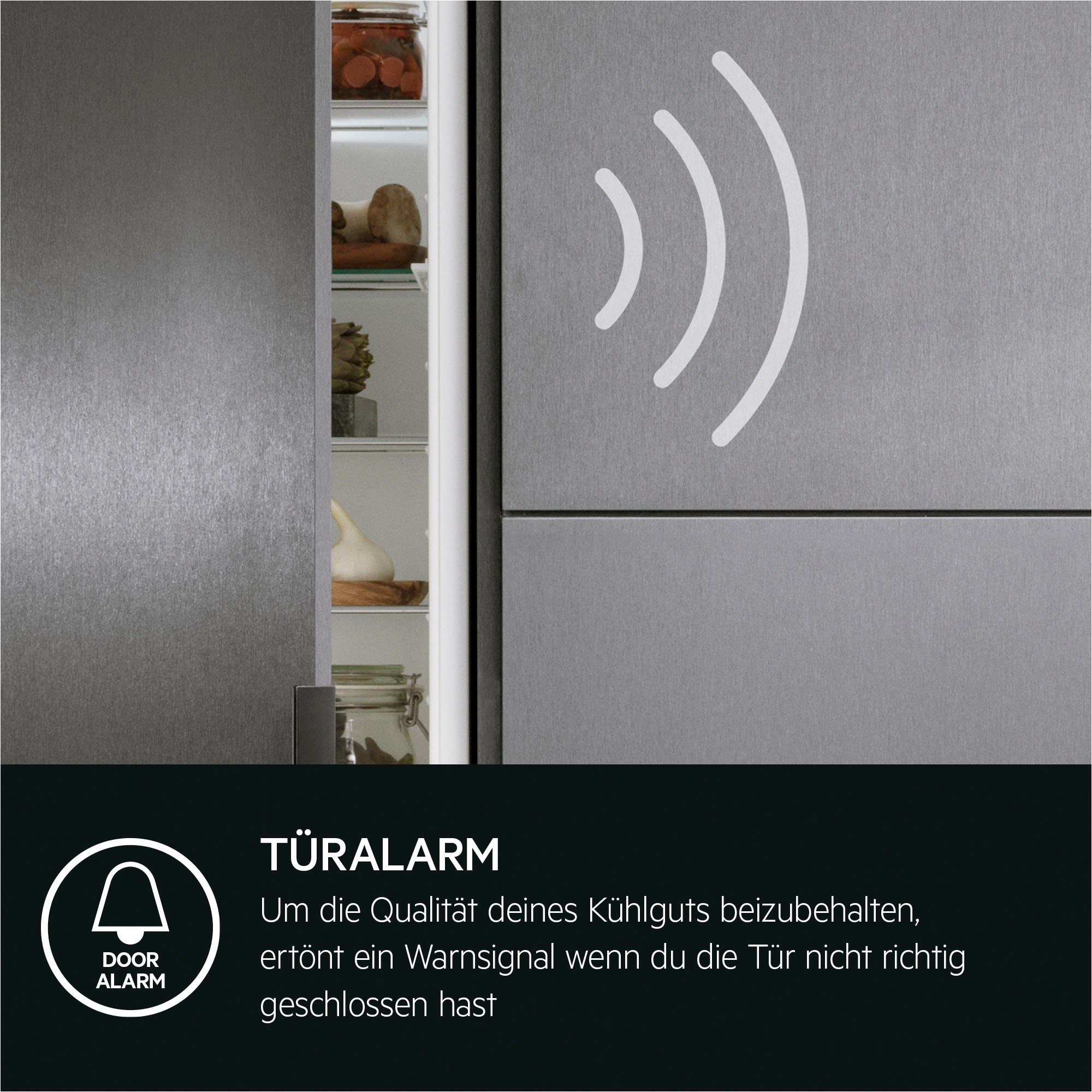 AEG Einbaukühlgefrierkombination TSC6N181ES, 177,2 cm hoch, 54,6 cm breit