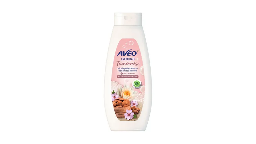 AVEO Cremebad Weißer Lotus & Mandel 750 ml