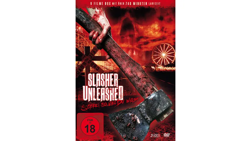 Slasher Unleashed - Schrei so viel du willst  [3 DVDs]