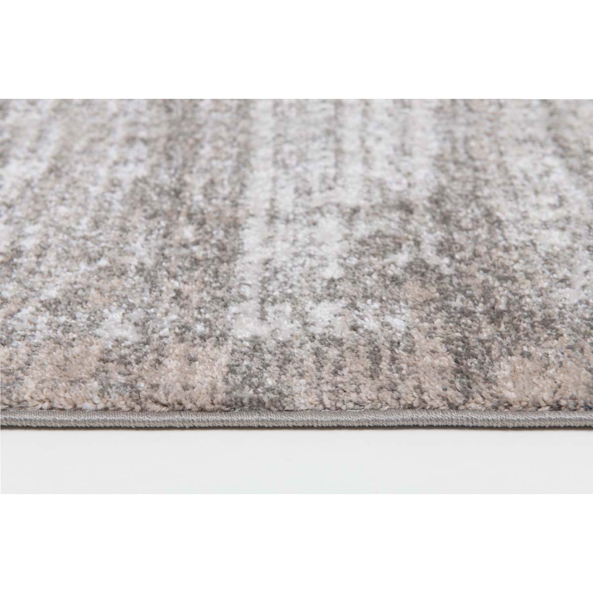 HOMCOM Teppich Kurzflor Beige 190 x 133 x 1 cm