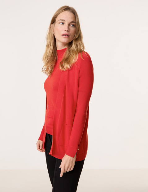 Offener Cardigan aus Feinstrick
