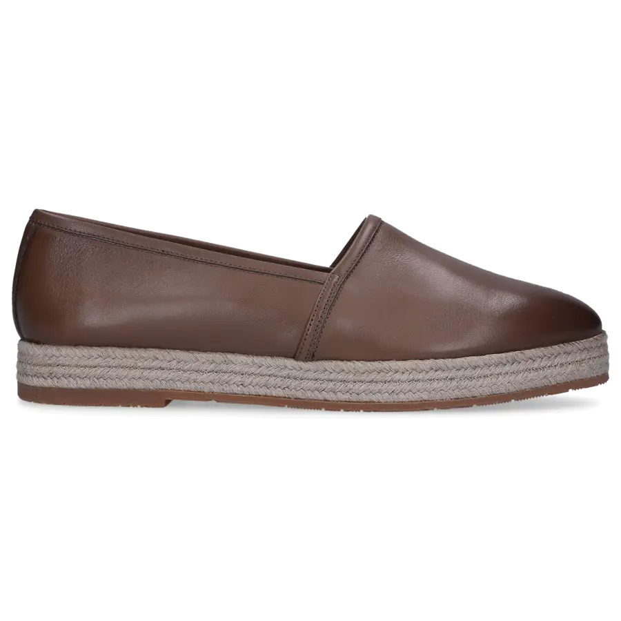 Santoni - Espadrilles 57978 Kalbsleder - grau