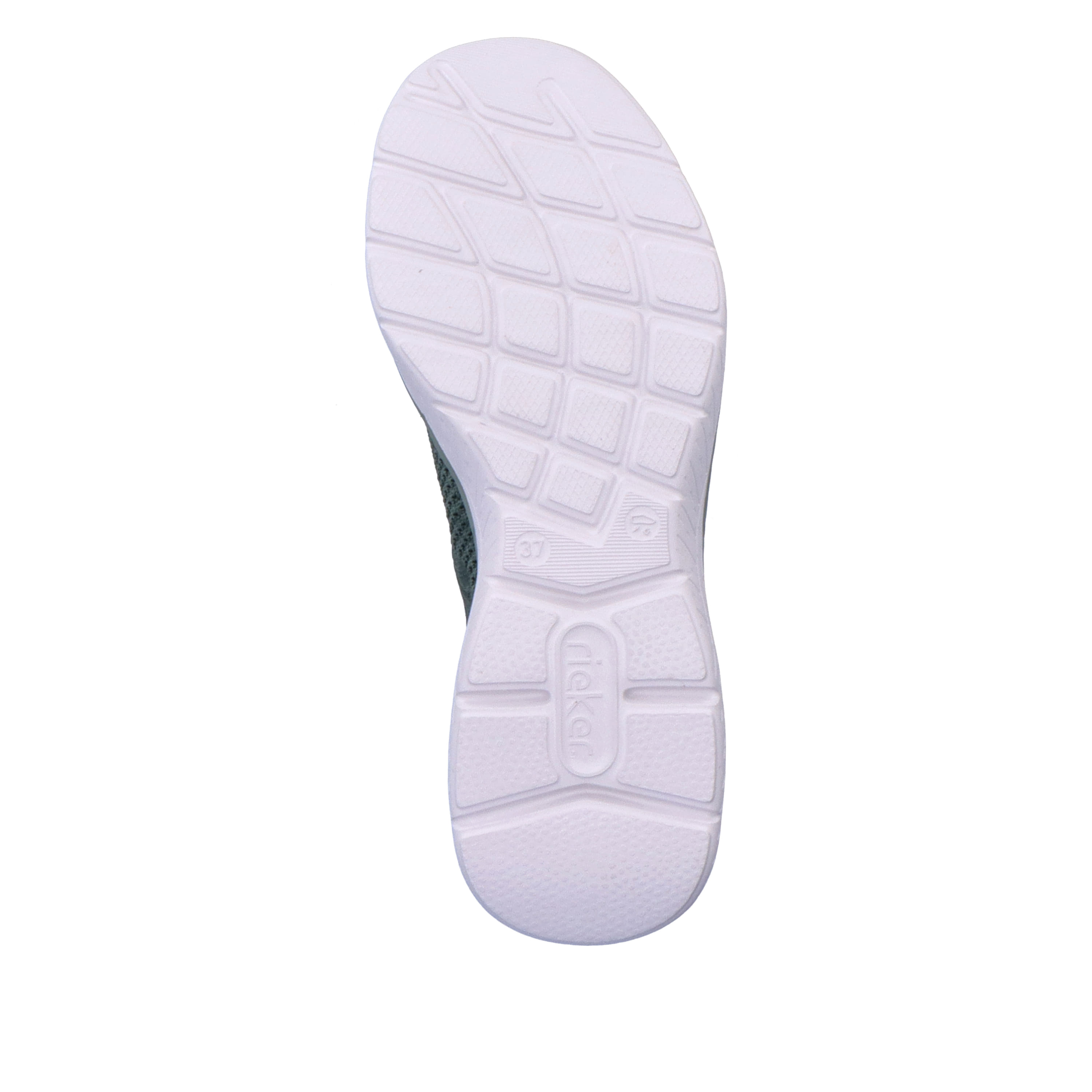 Rieker Damen Slipper grünblau